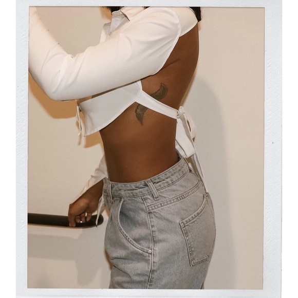 Cropped button down - Picture 2 of 3